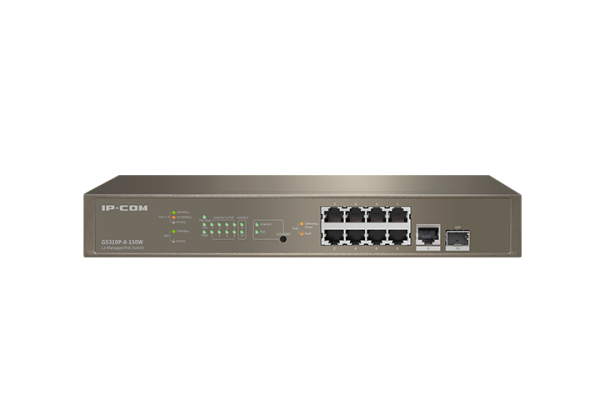 Switch IP-COM G5310P-8-150W, 8 port, 10/100/1000 Mbps - RealShopIT.Ro