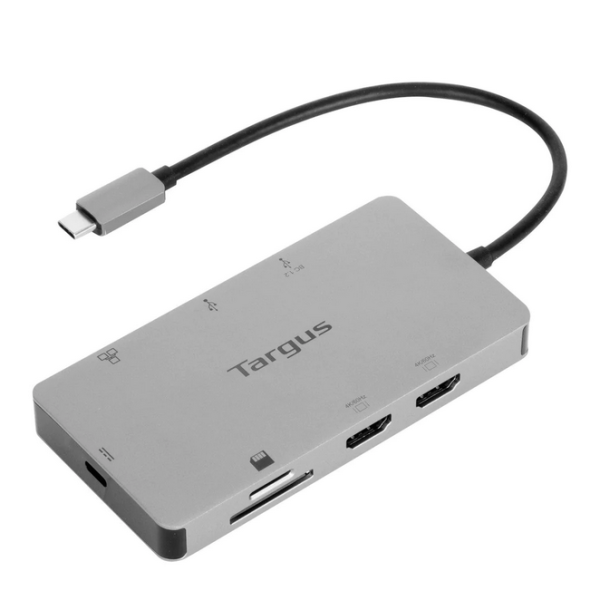 Targus Dock USB-C Dual HDMI 4K, 100W PowerDelivery Pass-Thru, 2x - RealShopIT.Ro