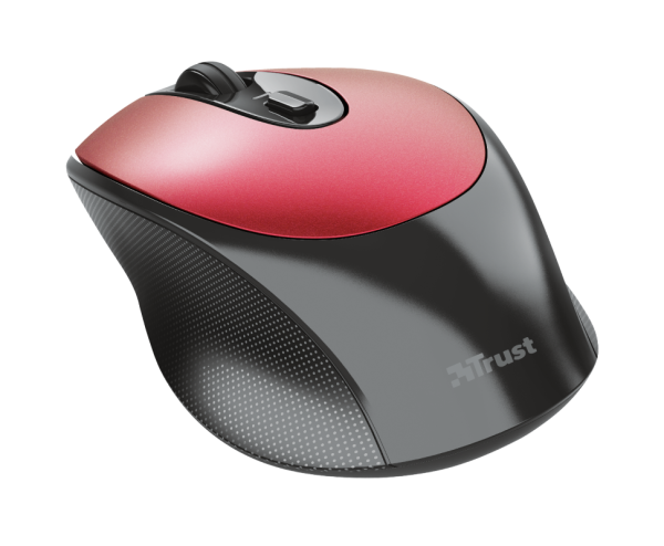 Mouse Trust Zaya Rechargeable Wireless, red - RealShopIT.Ro