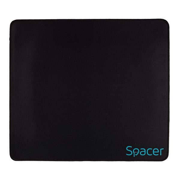 MOUSE PAD SPACER SP-PAD-GAME-M, 350x250x3mm, negru - RealShopIT.Ro