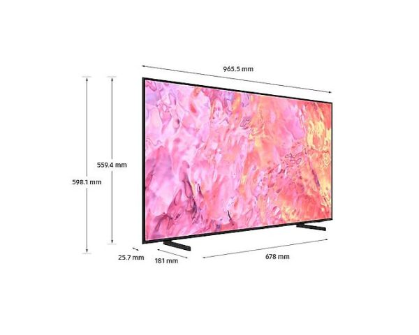 Televizor Smart QLED Samsung QE43Q60CAUXXH 109,2 cm (43") 4K Ultra - RealShopIT.Ro