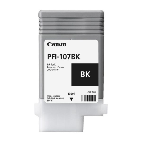 Cartus cerneala Canon PFI-107BK, black, capacitate 130ml, pentru Canon iPF680/685, - RealShopIT.Ro