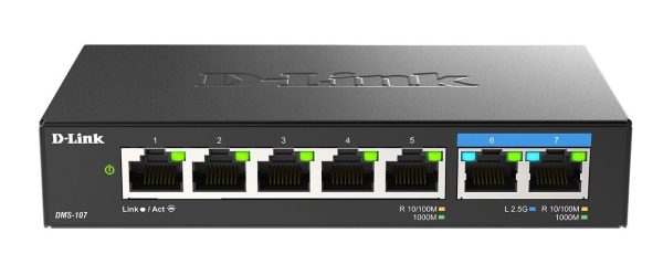 D-Link switch DMS-107, 7 porturi, Standarde si protocoale: IEEE 802.3 - RealShopIT.Ro