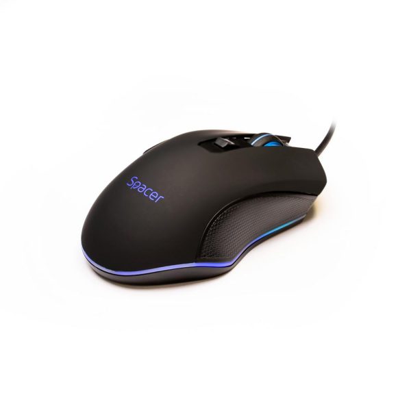 MOUSE Spacer Gaming SP-GM-01, cu fir, USB 2.4 GHz, optic, - RealShopIT.Ro