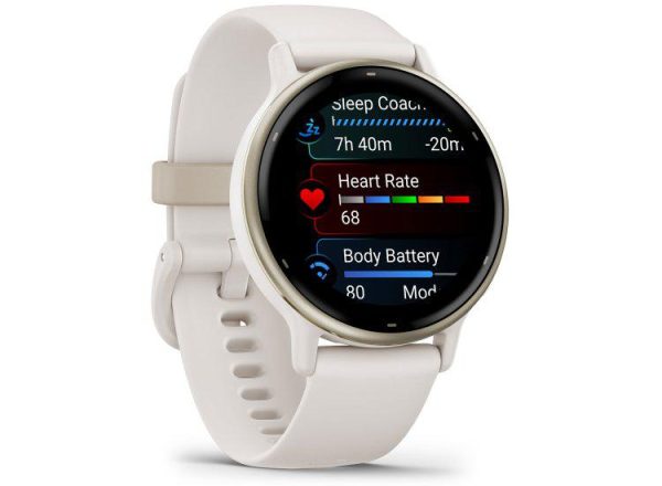 Ceas smartwach Garmin vívoactive 5 Ivory/Cream - RealShopIT.Ro