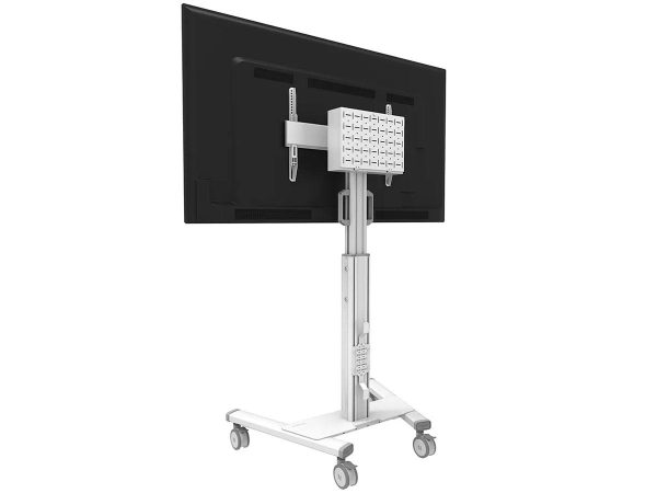 Stand podea mobil Neomounts 37"-75", VESA 100x100~600x400, 70kg, fix, inaltime - RealShopIT.Ro