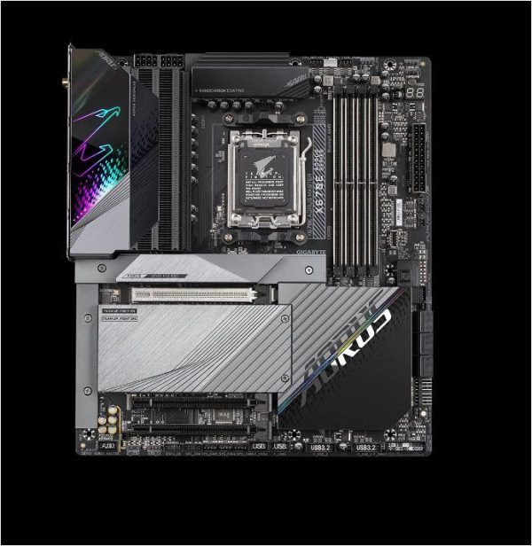 Placa de baza Gigabyte AMD Socket AM5, X670E AORUS MASTER, - RealShopIT.Ro