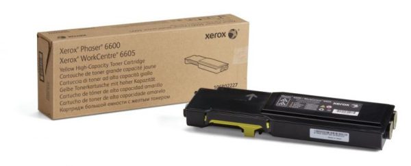 Toner Xerox 106R02251, yellow, 2 k, Phaser 6600, 6605 - RealShopIT.Ro