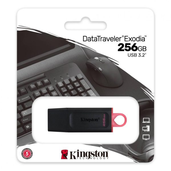 Memorie USB Flash Drive Kingston 256GB Data Traveler Exodia, USB - RealShopIT.Ro