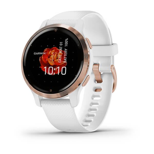 Ceas Smartwatch Garmin Venu 2S, GPS Wi-Fi, Rose Gold + - RealShopIT.Ro