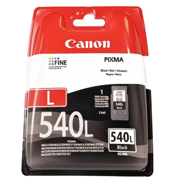 Cartus cerneala Canon PG-540 L, black, capacitate 11ml , pentru - RealShopIT.Ro