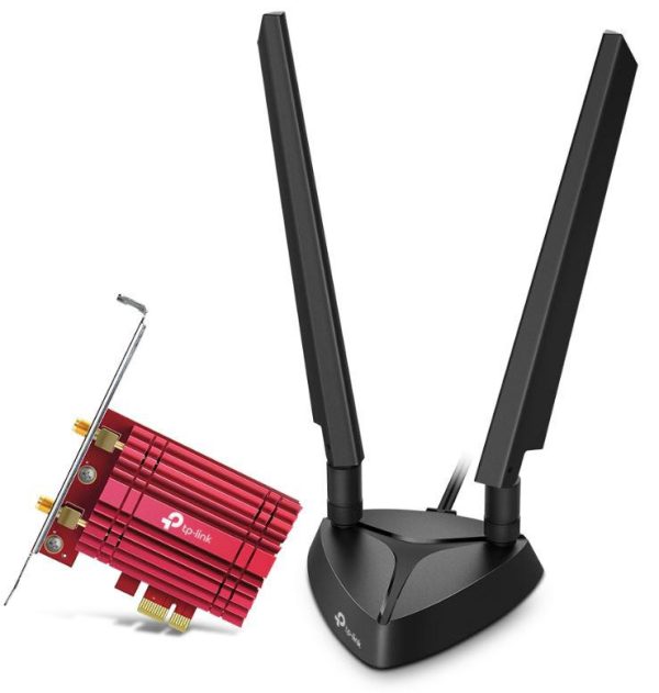 Adaptor wireless TP-Link, ARCHER TXE75E, AX5400, 2 x antene externe - RealShopIT.Ro