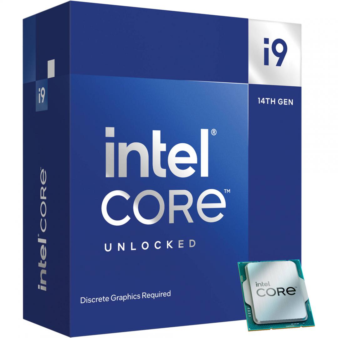 Procesor Intel Core i9-14900KF 6.0GHz LGA 1700, 24c/32t, UHD 770 - RealShopIT.Ro