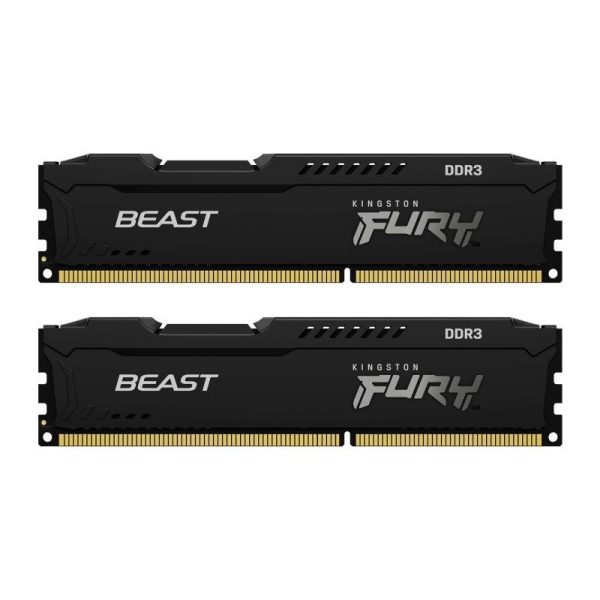 Memorie RAM Kingston Fury Beast, DIMM, DDR3, 8GB (2x4GB), CL10, - RealShopIT.Ro
