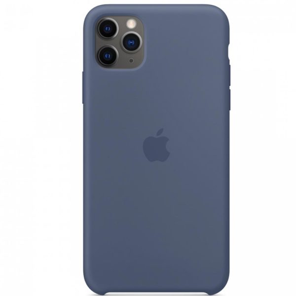 Apple iPhone 11 Pro Max Silicone Case - Alaskan Blue - RealShopIT.Ro