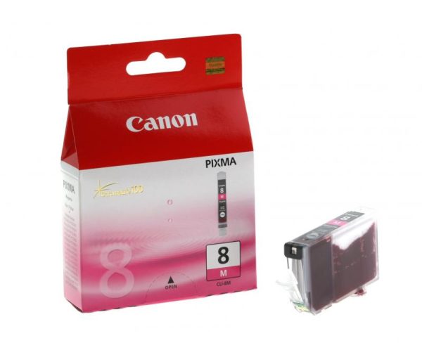 Cartus cerneala Canon CLI-8M, magenta, capacitate 13ml, pentru Canon Pixma - RealShopIT.Ro