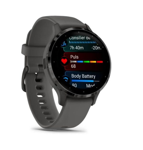 Ceas Garmin Venu 3S Pebble Gray Slate - RealShopIT.Ro