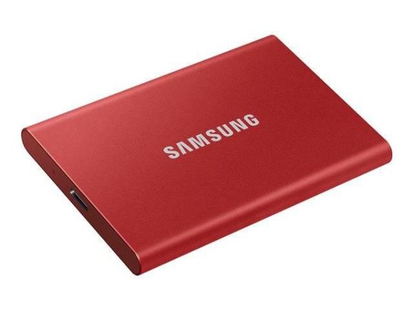 SSD Extern Samsung , 500GB, Rosu, USB 3.2 - RealShopIT.Ro