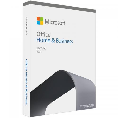 Licenta retail Microsoft Office 2021 Home and Business Romanian Medialess - RealShopIT.Ro