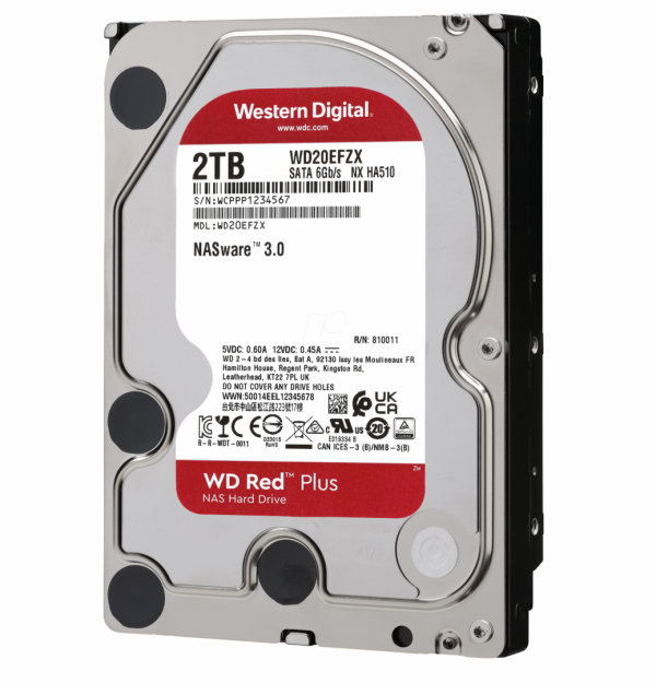 HDD WD Red 2TB, 5400RPM, SATA III - RealShopIT.Ro