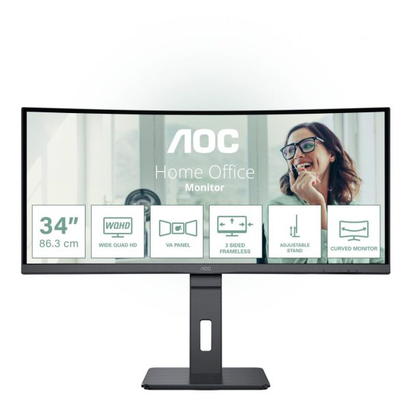 Monitor AOC 34" CU34P3CV - RealShopIT.Ro