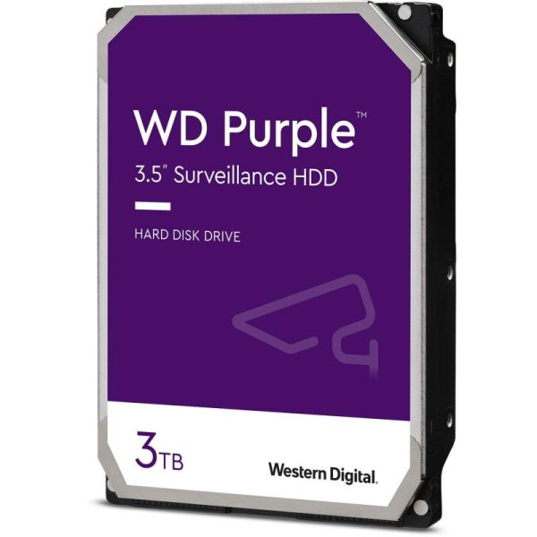 Hard disk WD New Purple 3TB IntelliPower 64MB 5400RPM SATA - RealShopIT.Ro