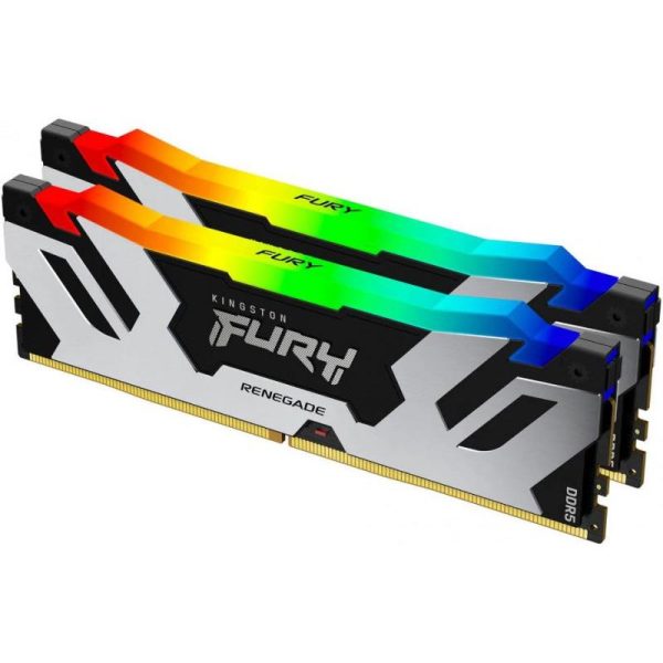 Memorie RAM Kingston Fury Renegade RGB, DIMM, DDR5, 32GB, CL32, - RealShopIT.Ro