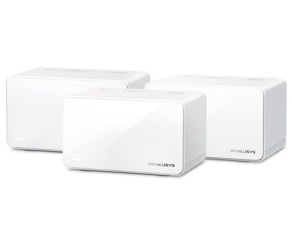Mercusys AX6000 Whole Home Wi-Fi6 system HALO H90X(3-PACK),wi-fi 6 Dual-Band, - RealShopIT.Ro