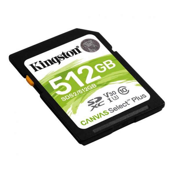 Card de Memorie SD Kingston Canvas Select Plus, 512GB, Class - RealShopIT.Ro