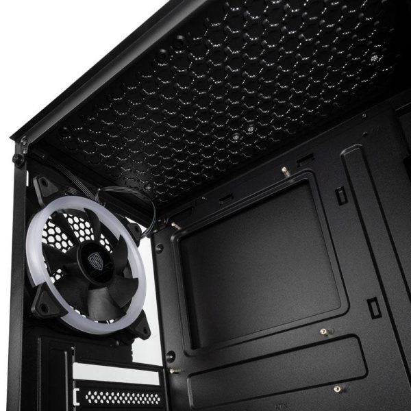 Carcasa Kolink Inspire K7 ARGB Mid-Tower negru, Preinstalled fans 1x - RealShopIT.Ro