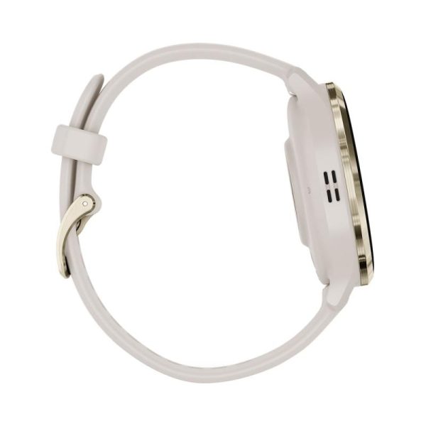 Ceas Garmin Venu 3S, Ivory/ Soft Gold - RealShopIT.Ro