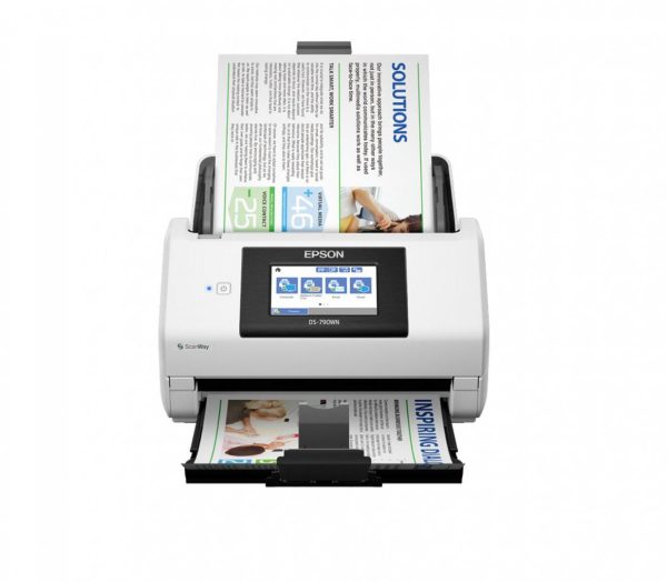 Scanner Epson DS-790WN, dimensiune A4, tip sheetfed, viteza scanare: 45ppm - RealShopIT.Ro
