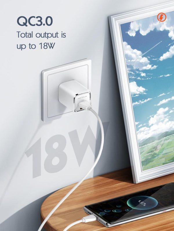 Incarcator retea Serioux 30W Quick Charge, Intrare AC100-240V~ 50/60Hz 0.7A - RealShopIT.Ro