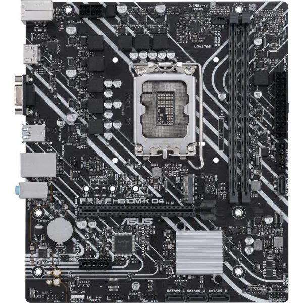 Placa de baza Asus PRIME H610M-K D4, LGA 1700 - RealShopIT.Ro