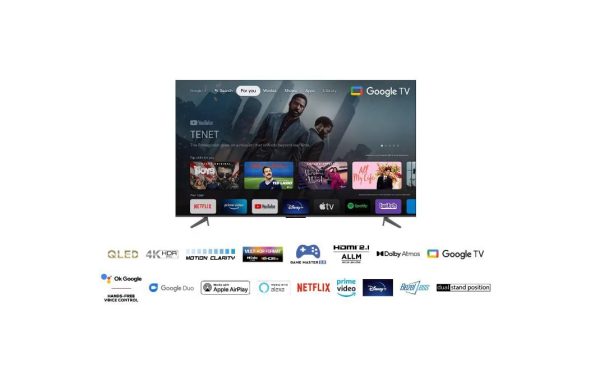 Televizor TCL QLED 75C645, 189 cm (75"), Smart Google TV, - RealShopIT.Ro