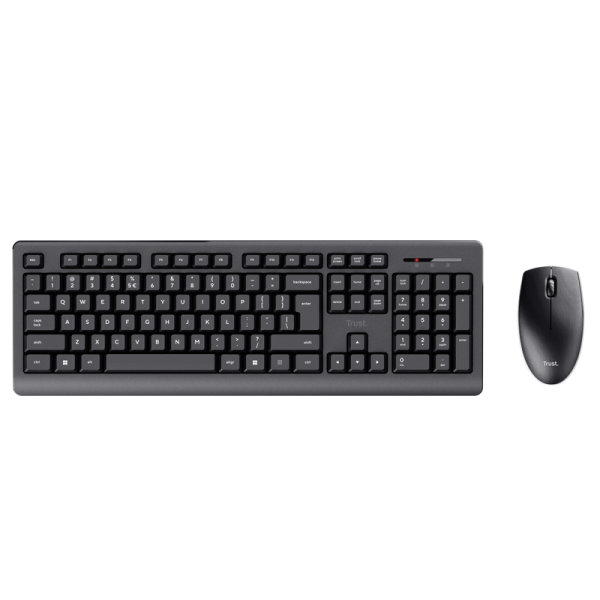 Kit Trust Primo tastatura standard, mouse wireless optic, rezoltie maxima - RealShopIT.Ro