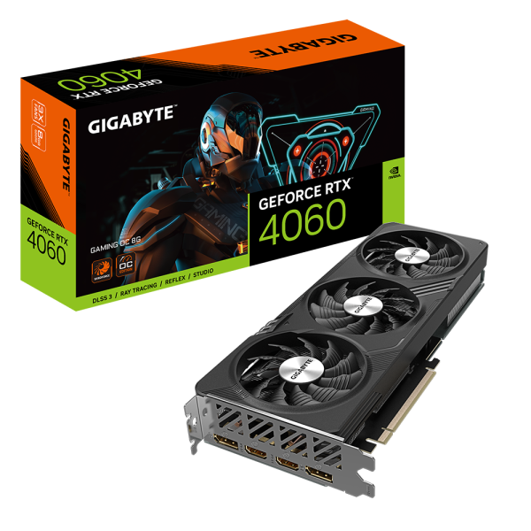 Placa video Gigabyte GeForce RTX 4060 GAMING OC 8GB,GDDR6, 128 - RealShopIT.Ro