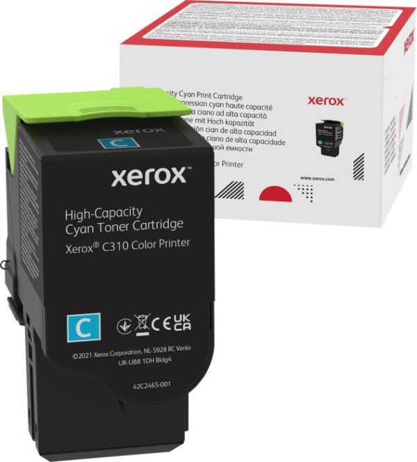 Toner Xerox 006R04369, Cyan, 5.5 K, Compatibil cu Xerox C310/C315 - RealShopIT.Ro