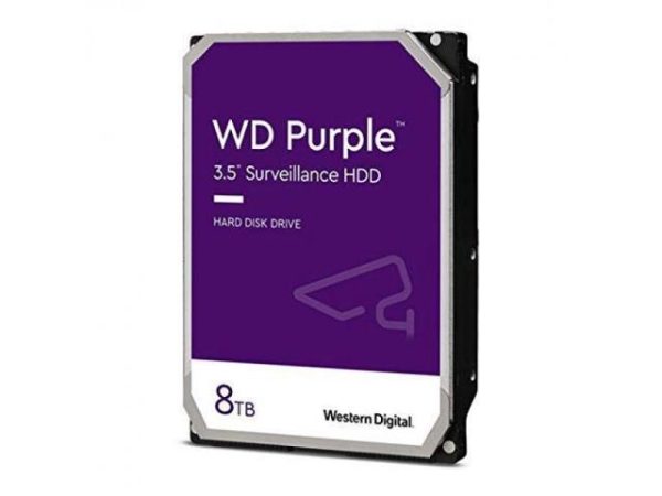 HDD WD Purple Surveillance, 8TB, 5400RPM, SATA - RealShopIT.Ro