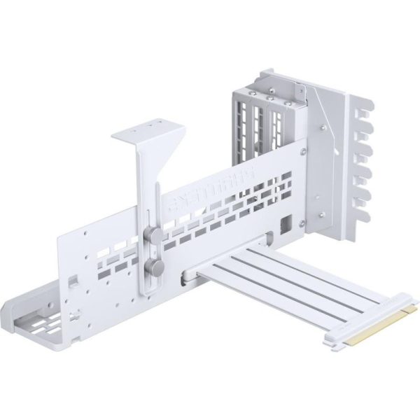 PHANTEKS Vertical GPU Bracket White, PCIe-Standard 4.0 x16 Riser Cable, - RealShopIT.Ro