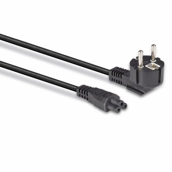 Cablu alimentare schuko Lindy IEC C5, 2m, negru Description - RealShopIT.Ro