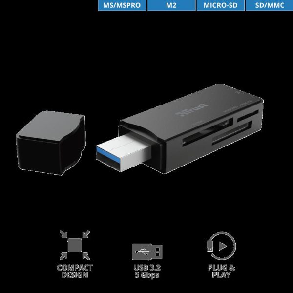 Card reader Trust Nanga USB 3.1 Card Reader - RealShopIT.Ro