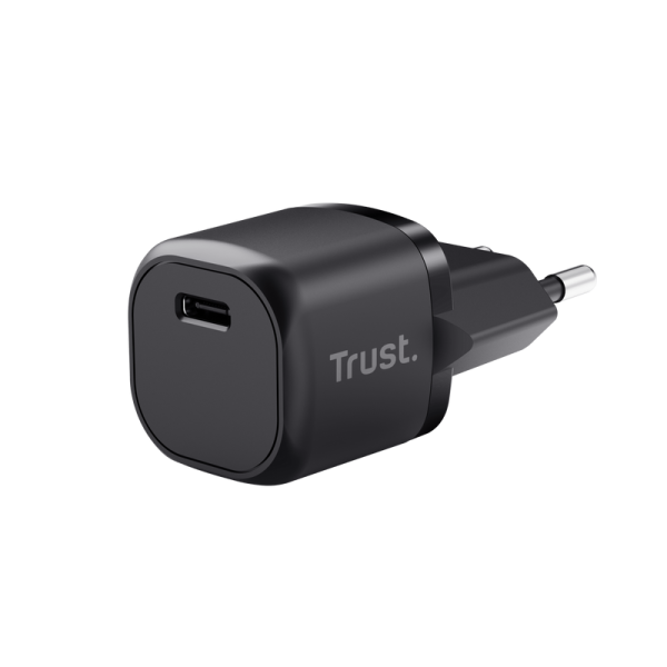 Incarcator Trust Maxo USB-C 20W, negru - RealShopIT.Ro