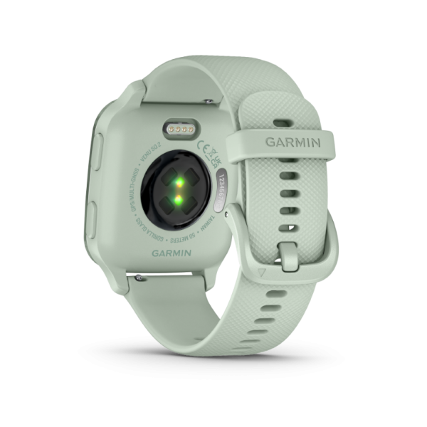 Ceas Smartwatch Garmin Venu SQ2 Metallic Mint Bezel with Cool - RealShopIT.Ro