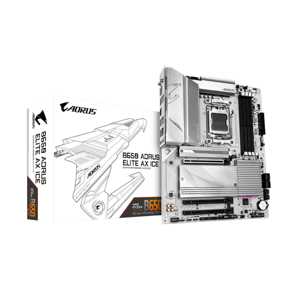 Placa de baza Gigabyte B650 AORUS ELITE AX ICE AM5 - RealShopIT.Ro