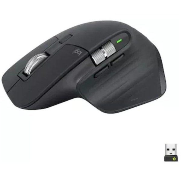Mouse Logitech MX Master 3S, Wireless/Bluetooth fara fir, rezolutie 8000 - RealShopIT.Ro