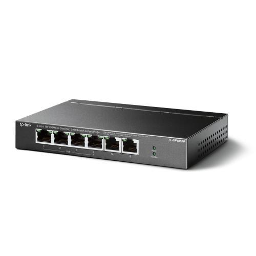 Switch TP-Link TL-SF1006P, 6 port, 10/100 Mbps - RealShopIT.Ro