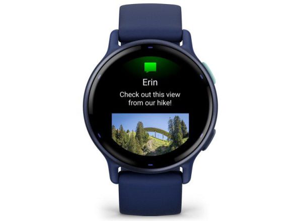 Ceas smartwatch Garmin vívoactive 5 Blue/Blue Metal - RealShopIT.Ro