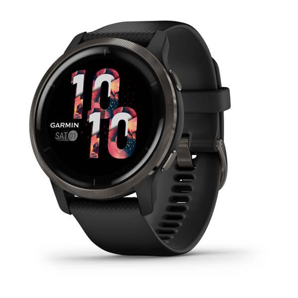 Ceas Smartwatch Garmin Venu 2, GPS, Black Slate - RealShopIT.Ro