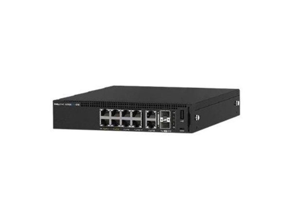 Dell EMC Switch N1108EP-ON, L2, 8 ports, RJ45 PoE/PoE+, 2 - RealShopIT.Ro